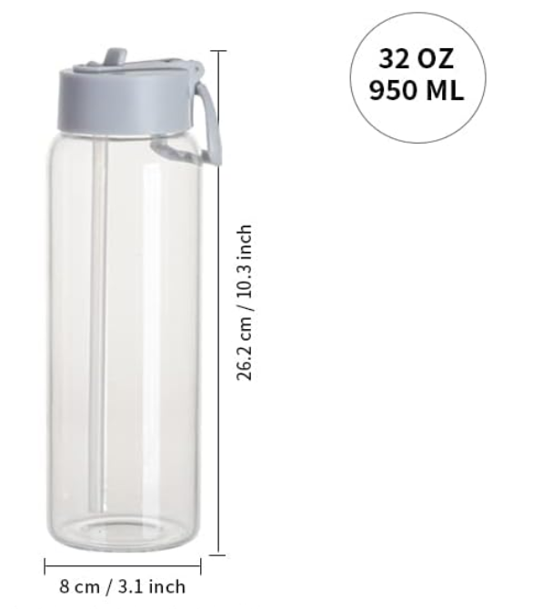 Clear Sublimation Glass Tumbler